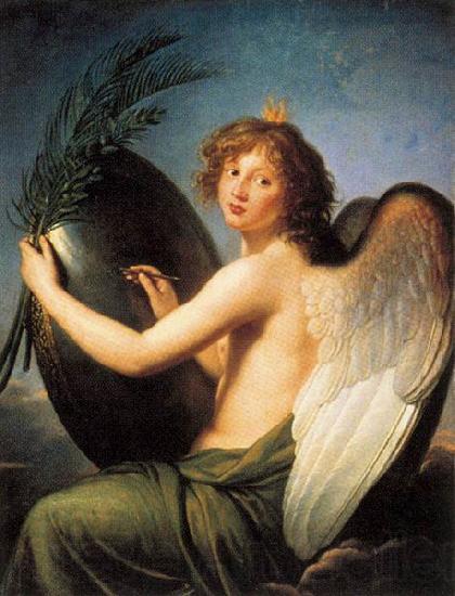 elisabeth vigee-lebrun Allegory of the Genius of Alexander I. Prince Heinrich Lubomirski Germany oil painting art